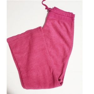 3/$15  maurices pink fleece lounge sweat pants